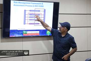 کارگاه آموزشی ارزیابی خطر در حوزه حوادث و بلایا